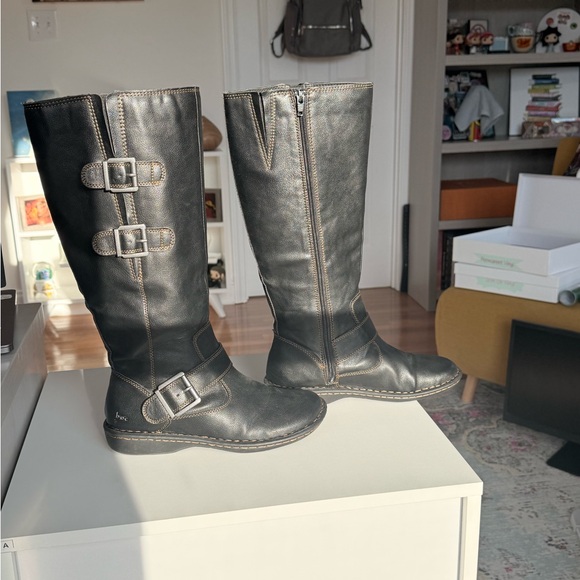 b.o.c. Black Knee High Boots - Picture 2 of 6